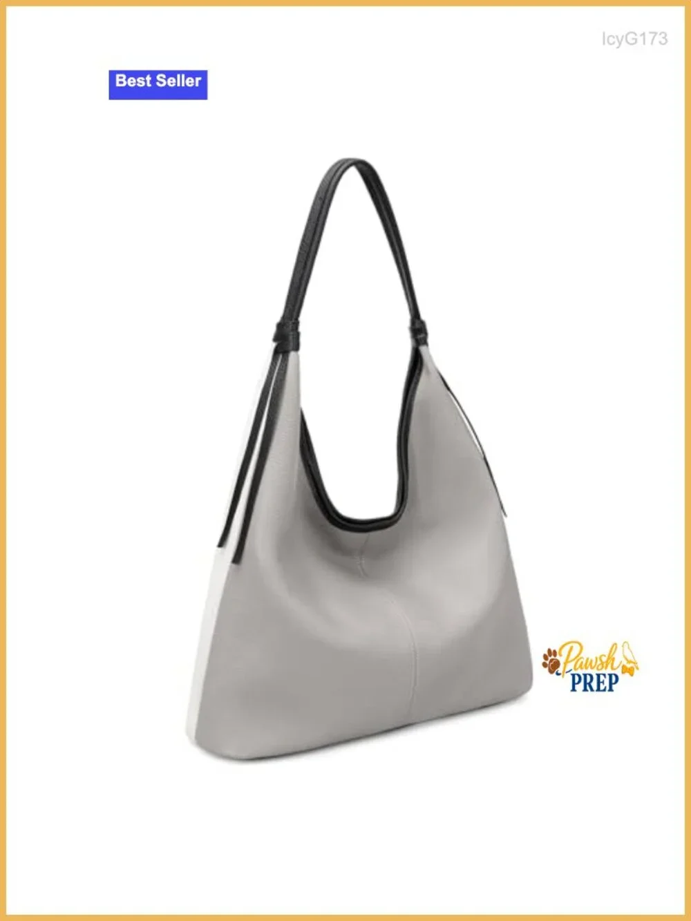 Genuine Leather Slouchy Hobo Bag Women Tassel Magnetic Closure Lightweight